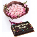 Send mother's day flower and cake to Manila