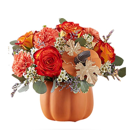 Send Flowers in Pumpkin delivery to Philippines